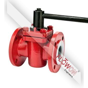 lined plug valve