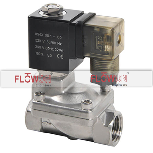 pilot operated solenoid valve